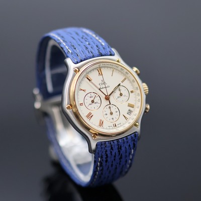 27052109d - EBEL 1911 Armbandchronograph Referenz 1134901, Automatik, Edelstahl/Gold kombiniert ...
