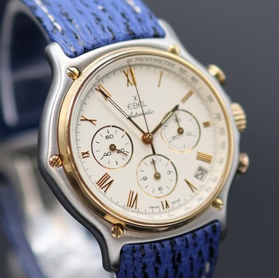 27052109e - EBEL 1911 Armbandchronograph Referenz 1134901, Automatik, Edelstahl/Gold kombiniert ...