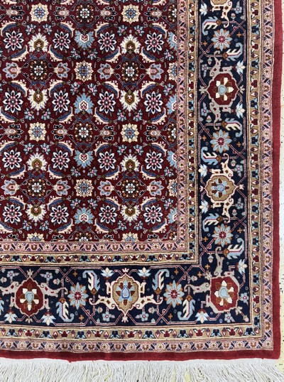 27052138a - Täbriz fein(50 Raj), Persien, Mitte 20.Jhd,Korkwolle, ca. 305 x 200 cm, EHZ: 2 ...