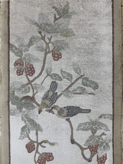 27052142c - 2 Lots China Seide, Ende 20.Jhd, reine Naturseide, ca. 91 x 47 cm, EHZ: 2 Schätzpreis: ...