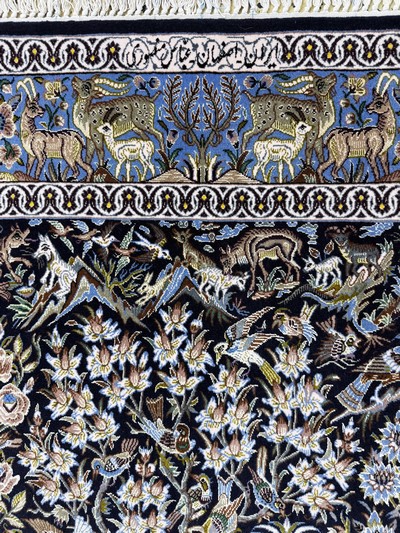 27052143d - Esfahan fein, Persien, signiert´Mansouri´, Mitte 20.Jhd, ca. 160 x 120 cm, ca. 1,0 Mio. ...