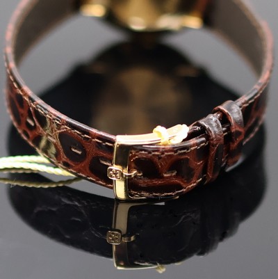 27052585b - ETERNA Herrenarmbanduhr in GG 585/000 Referenz 4000.65, 3-teil. Geh. inkl. orig. ...