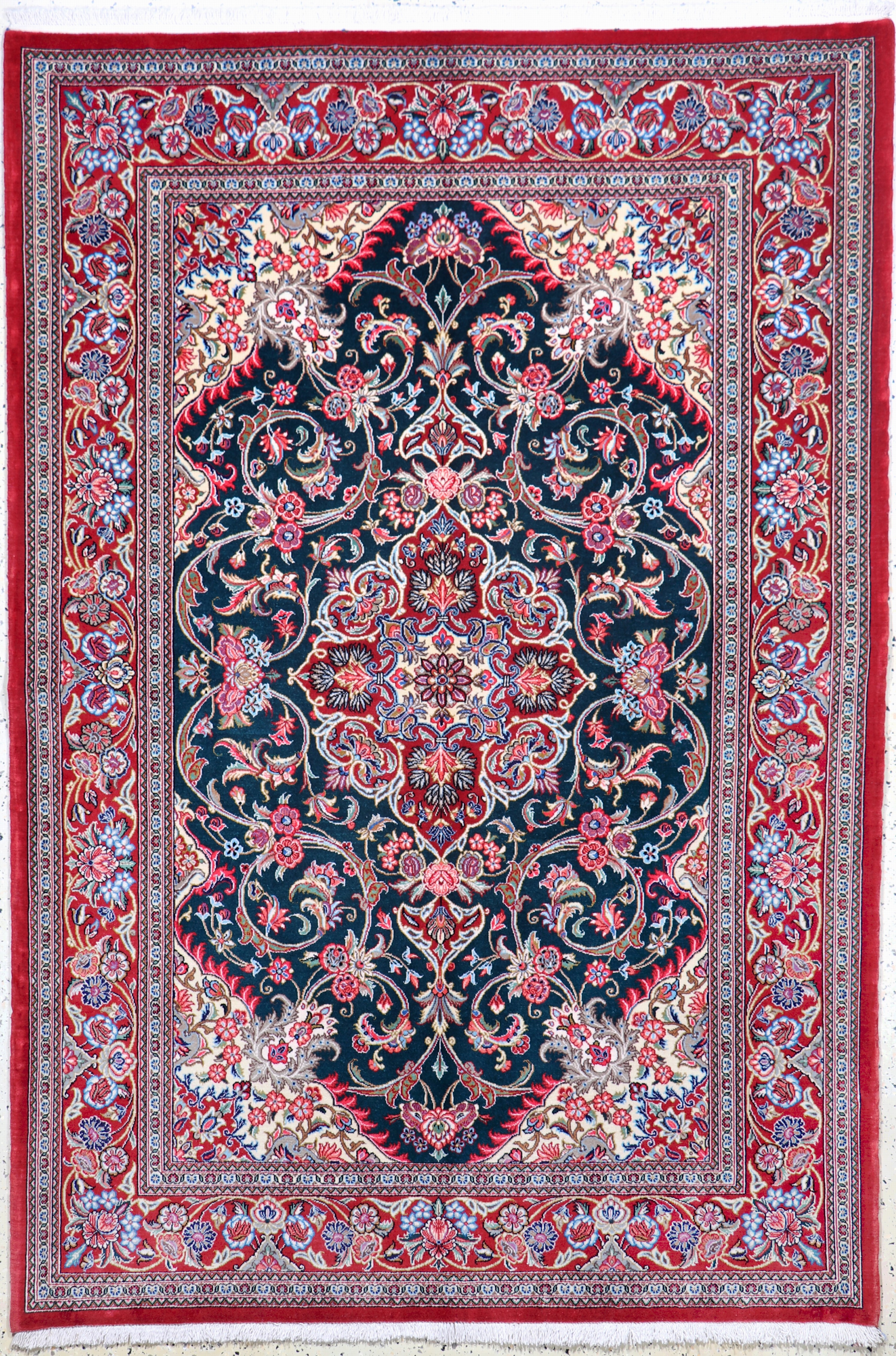 Image 27052640 - Ghom Kork, Persien, Neuwertig, Korkwolle, ca. 208 x 142 cm Schätzpreis: 1650, - EUR