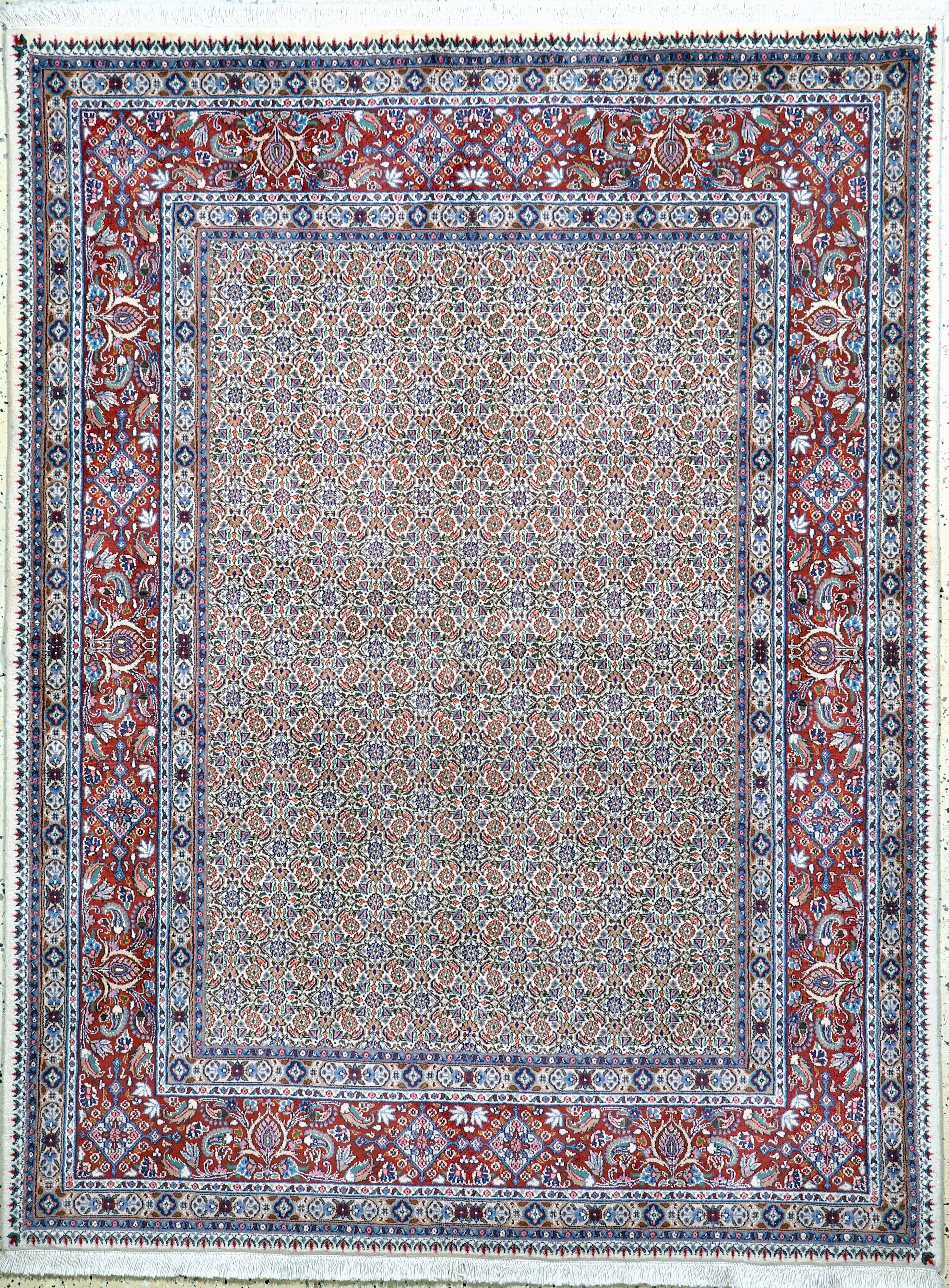 Image 27052650 - Mud Kork fein, Persien, Neuwertig, Korkwolle mit Seide, ca. 194 x 147 cm Schätzpreis: ...