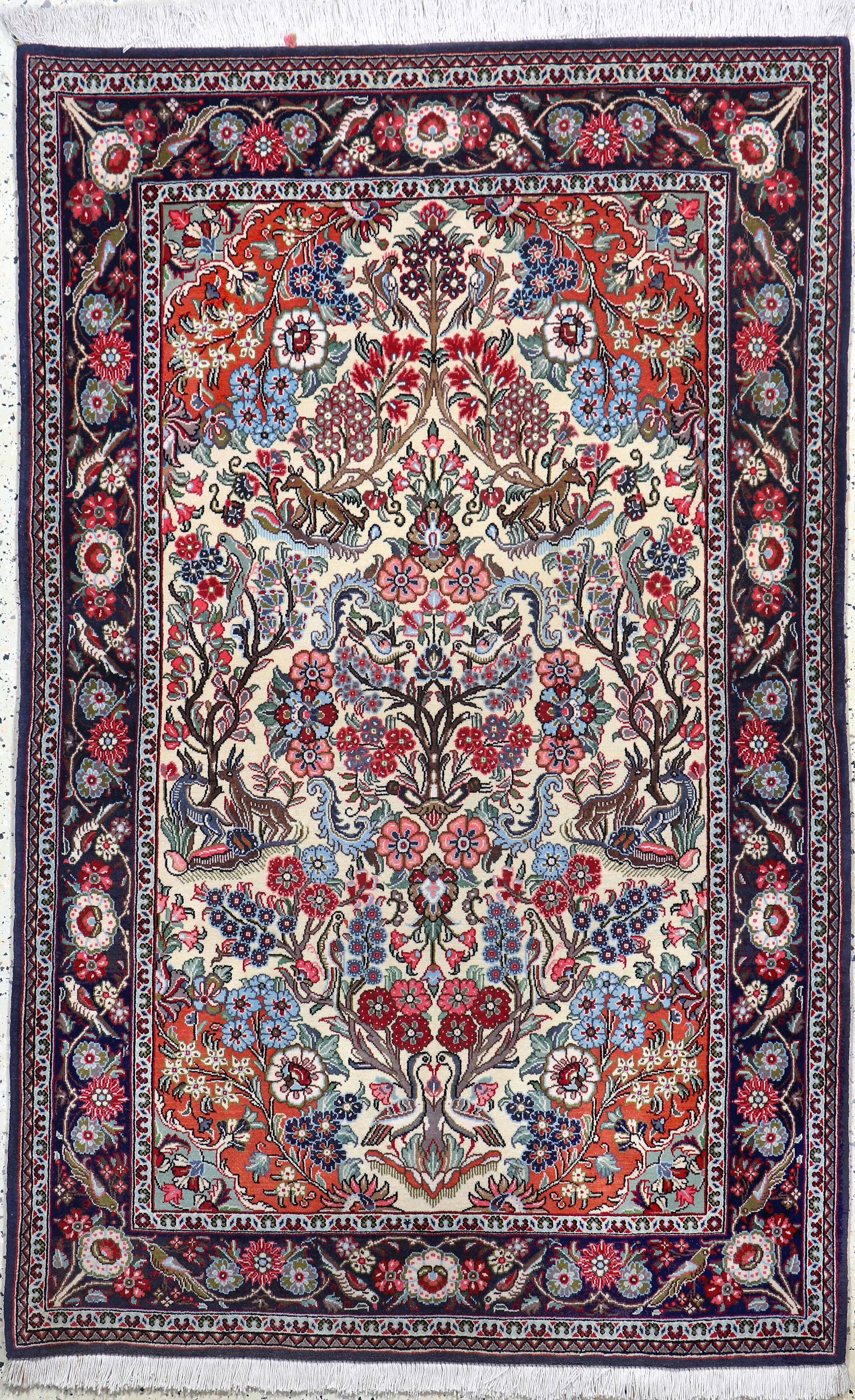 Image 27052668 - Ghom Kork, Persien, Neuwertig, Korkwolle, ca. 166 x 104 cm Schätzpreis: 850, - EUR