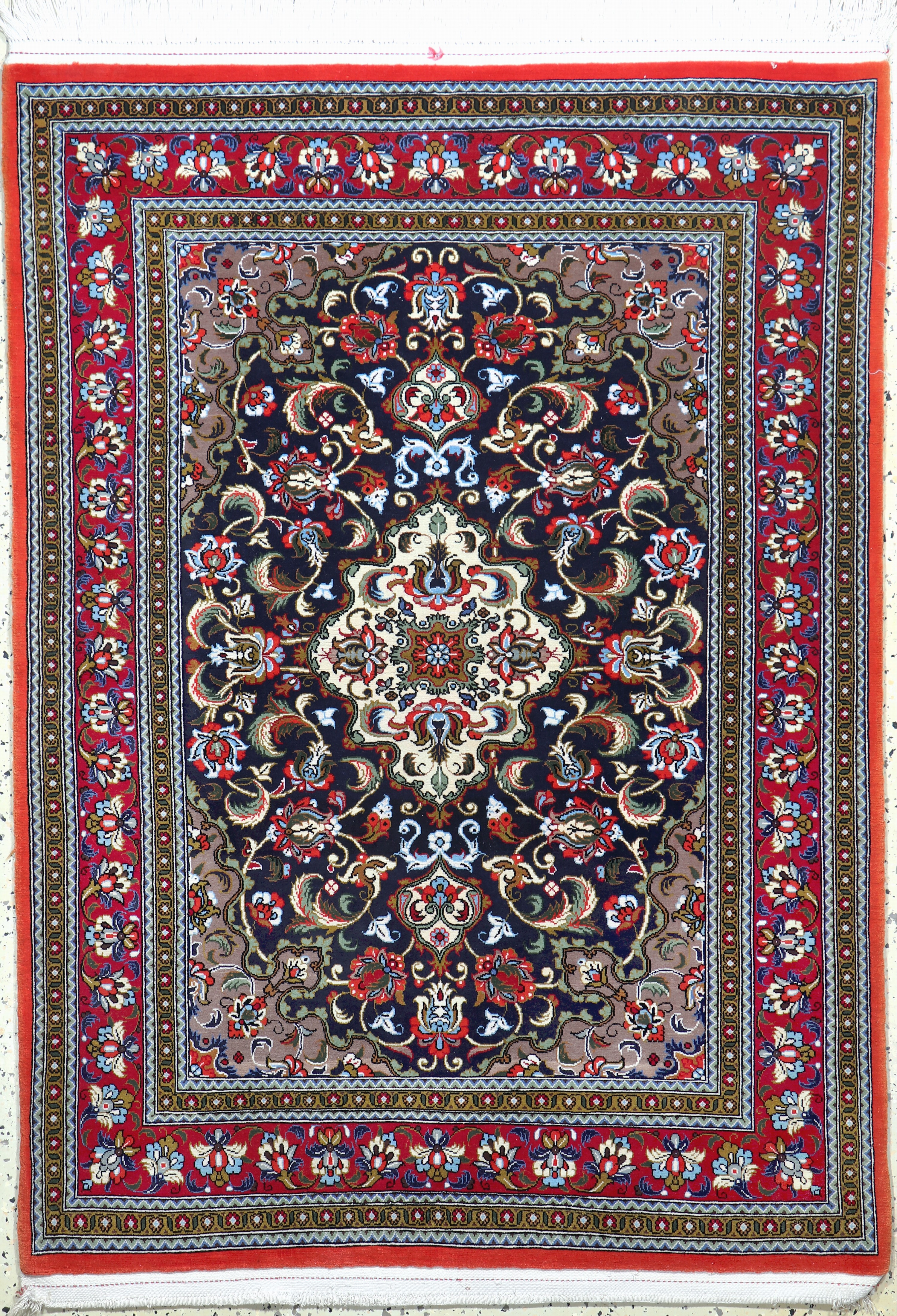 Image 27052675 - Ghom Kork, Persien, Neuwertig, Korkwolle, ca. 148 x 108 cm Schätzpreis: 650, - EUR