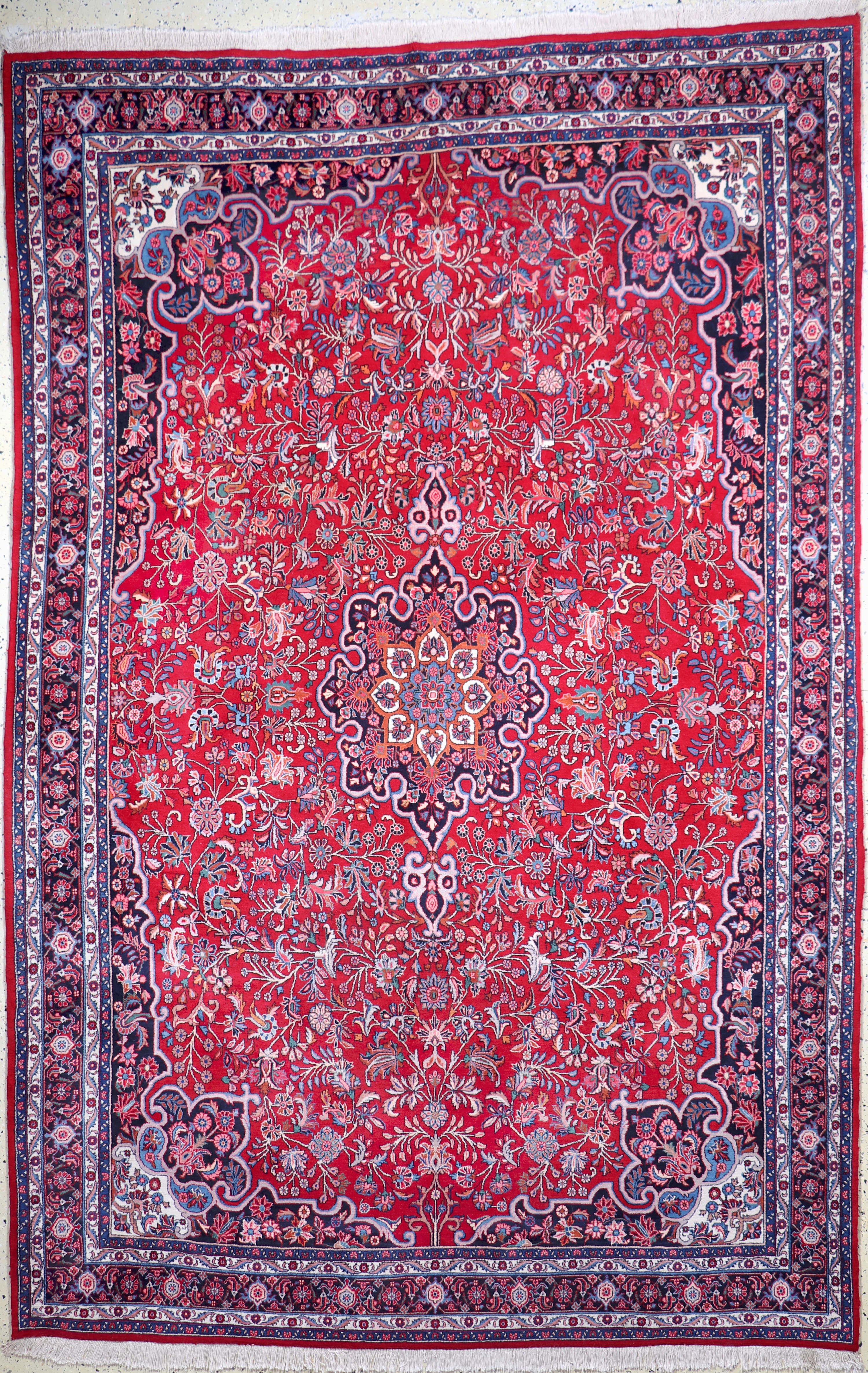 Image 27052680 - Bidjar alt, Persien, ca. 50 Jahre, Wolle auf Baumwolle, ca. 340 x 224 cm Schätzpreis: ...