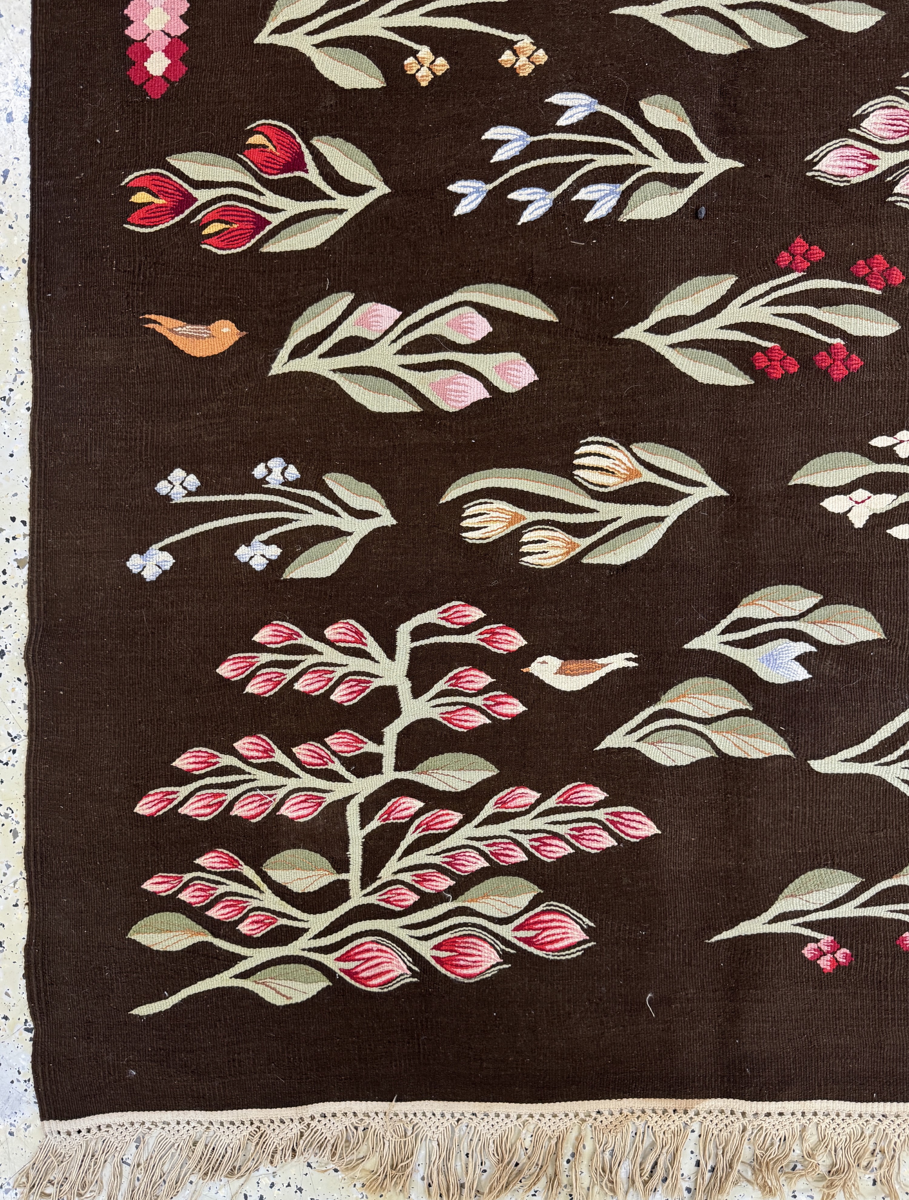 Detail c: Bessarabian Kelim, Balkan, Anfang 20.Jhd, Wolle auf Baumwolle, ca. 297 x 197 cm, EHZ: 2