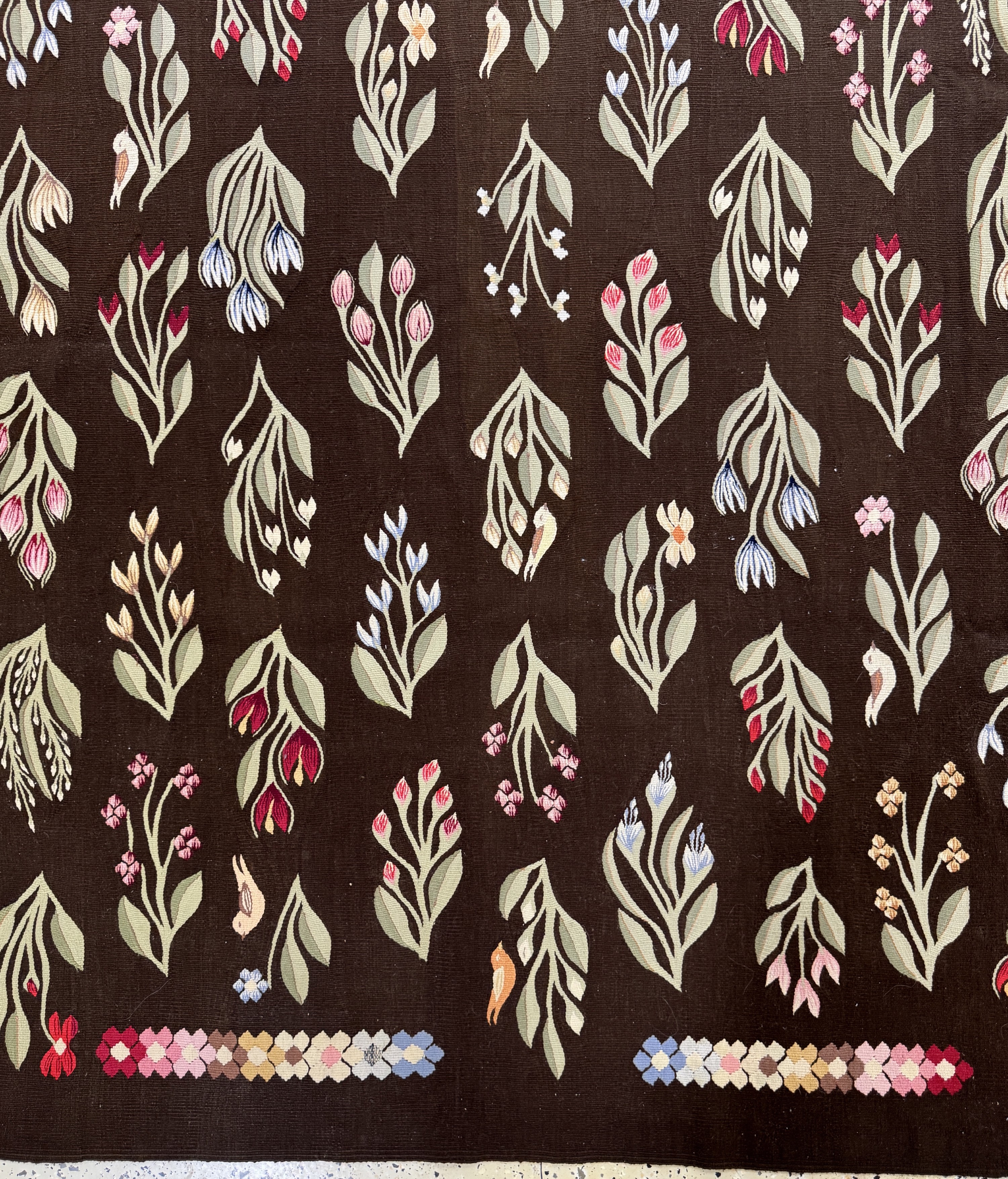 Detail e: Bessarabian Kelim, Balkan, Anfang 20.Jhd, Wolle auf Baumwolle, ca. 297 x 197 cm, EHZ: 2