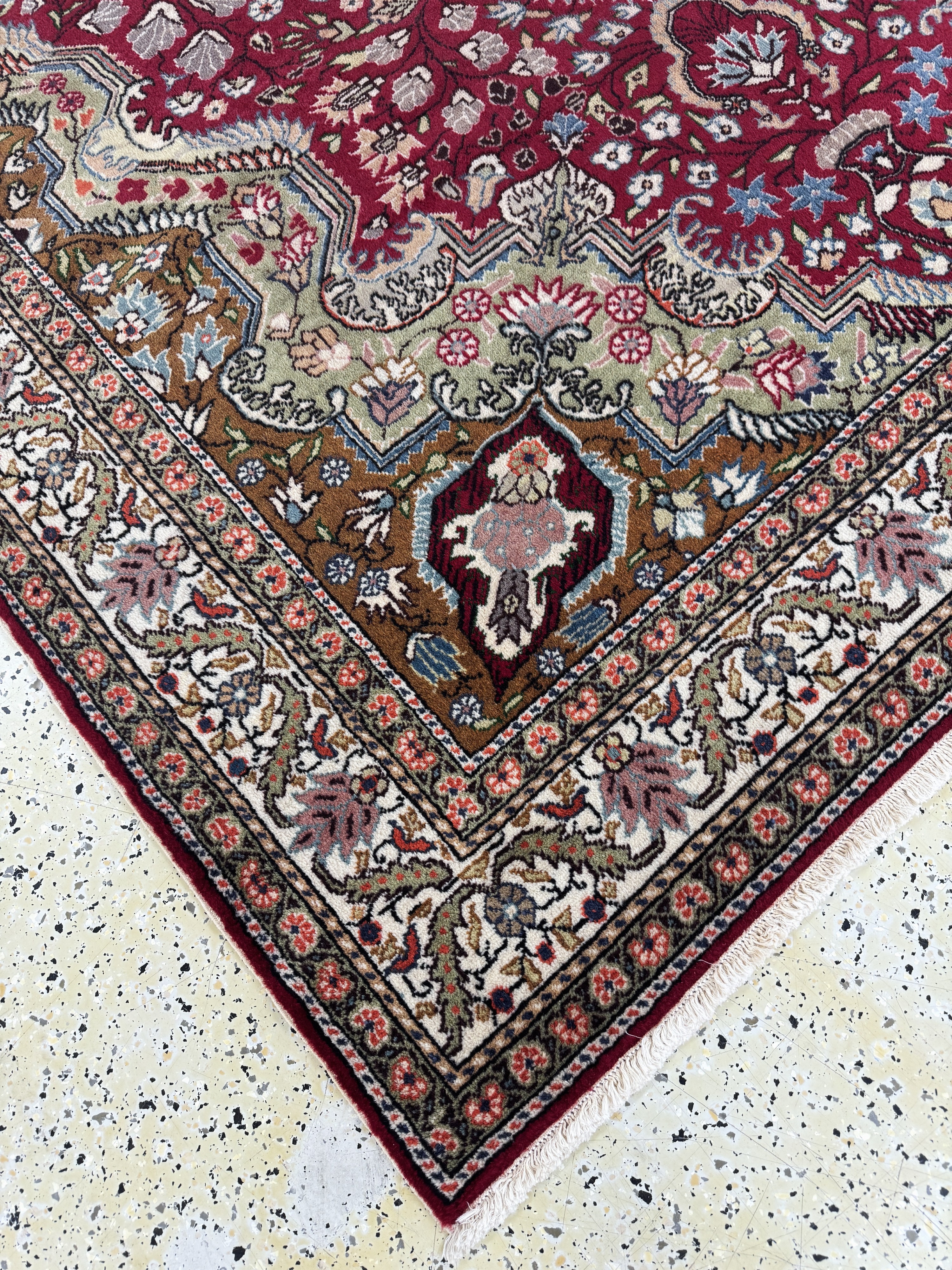 Detail e: Kayseri, Türkei, Ende 20.Jhd, Wolle auf Baumwolle, ca. 300 x 200 cm, EHZ:(nahezu neuwertig)