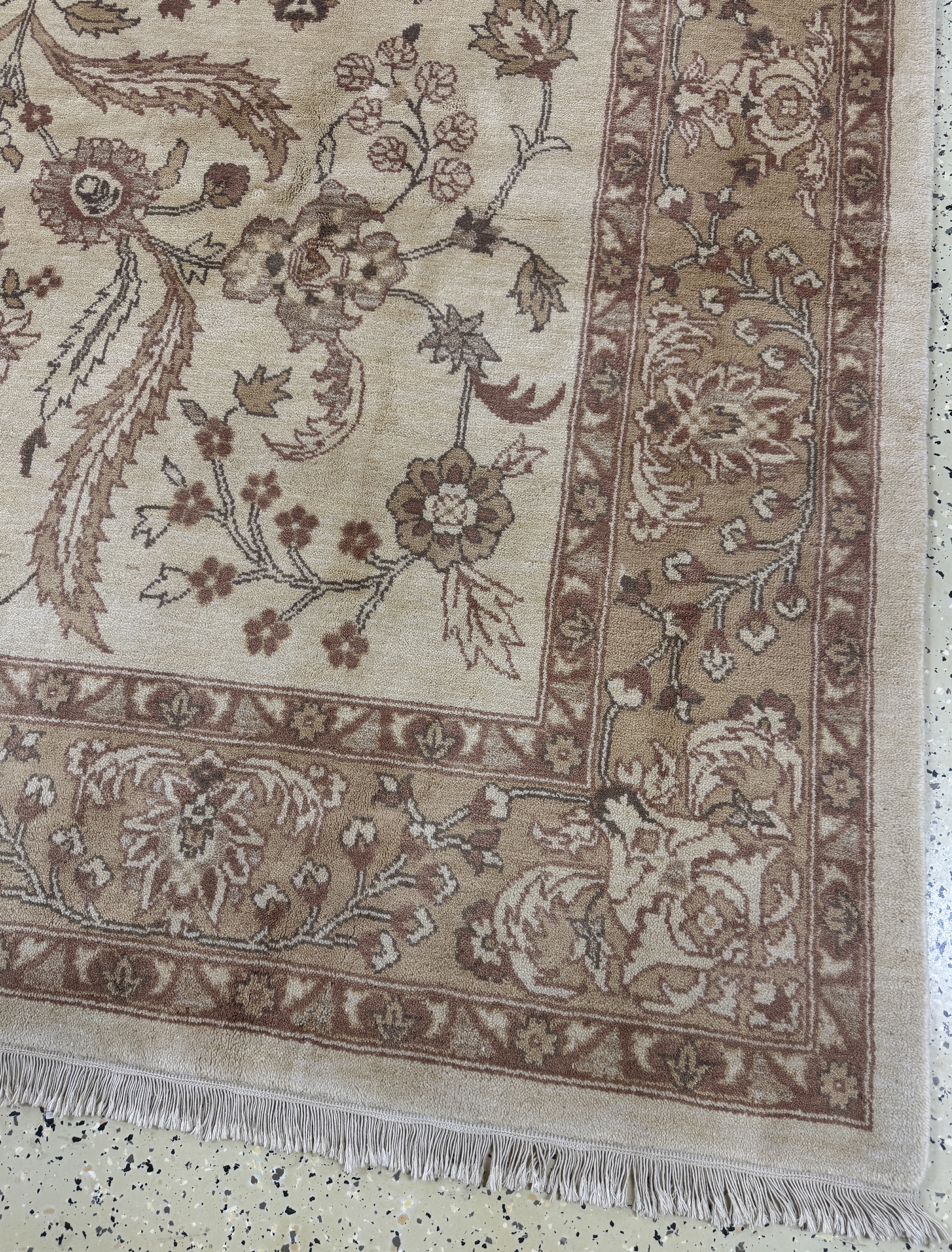 Detail a: Sarogh Mahal, Persien, Ende 20.Jhd, Wolle auf Baumwolle, ca. 300 x 212 cm, EHZ: 1-2