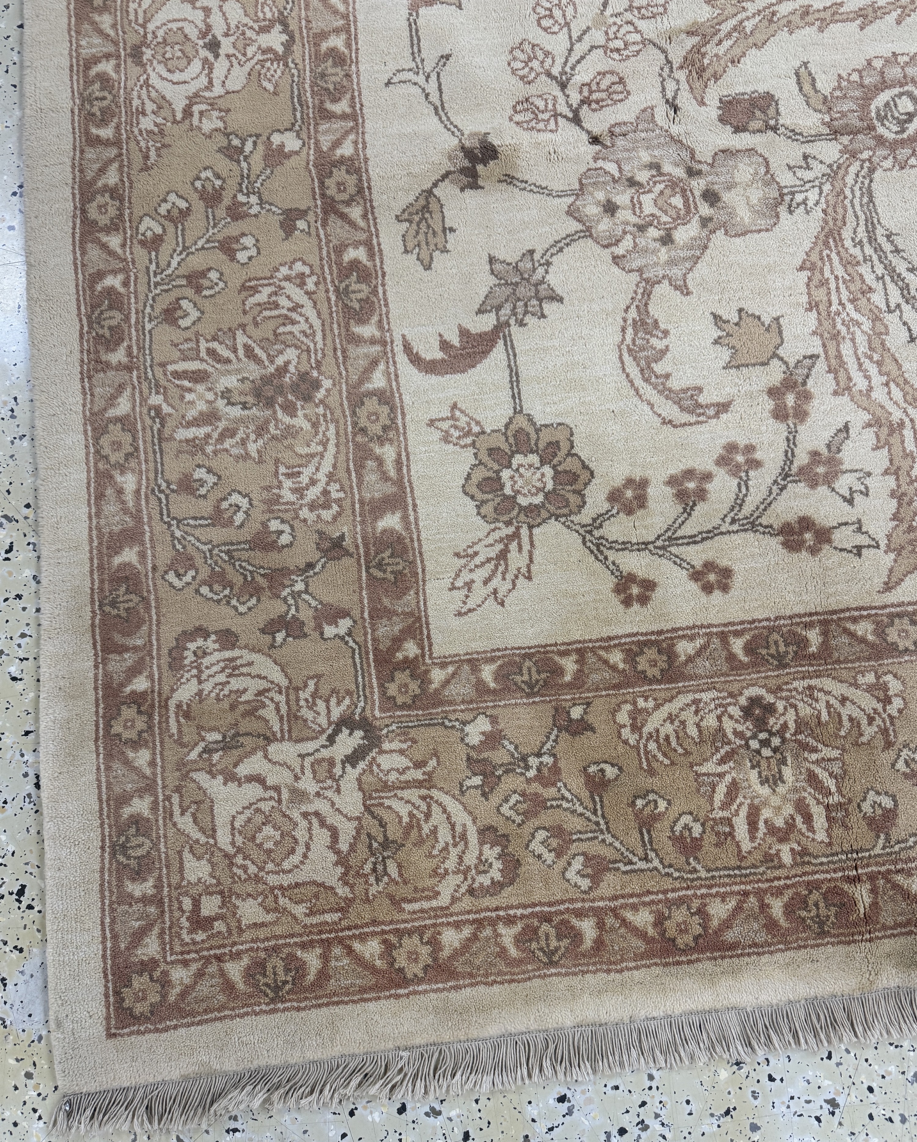 Detail f: Sarogh Mahal, Persien, Ende 20.Jhd, Wolle auf Baumwolle, ca. 300 x 212 cm, EHZ: 1-2