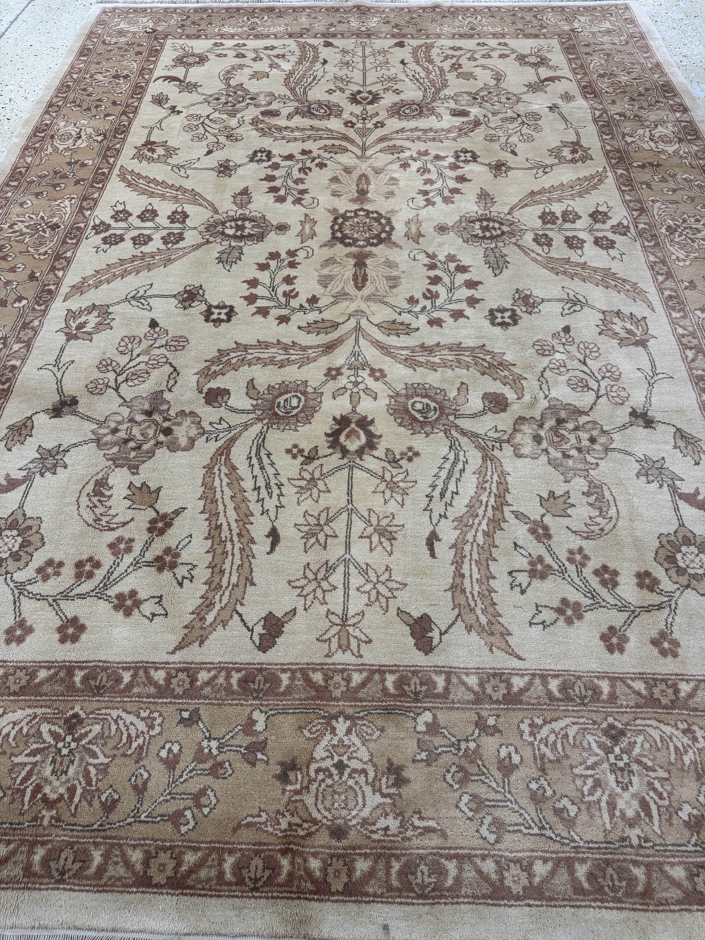 Detail g: Sarogh Mahal, Persien, Ende 20.Jhd, Wolle auf Baumwolle, ca. 300 x 212 cm, EHZ: 1-2