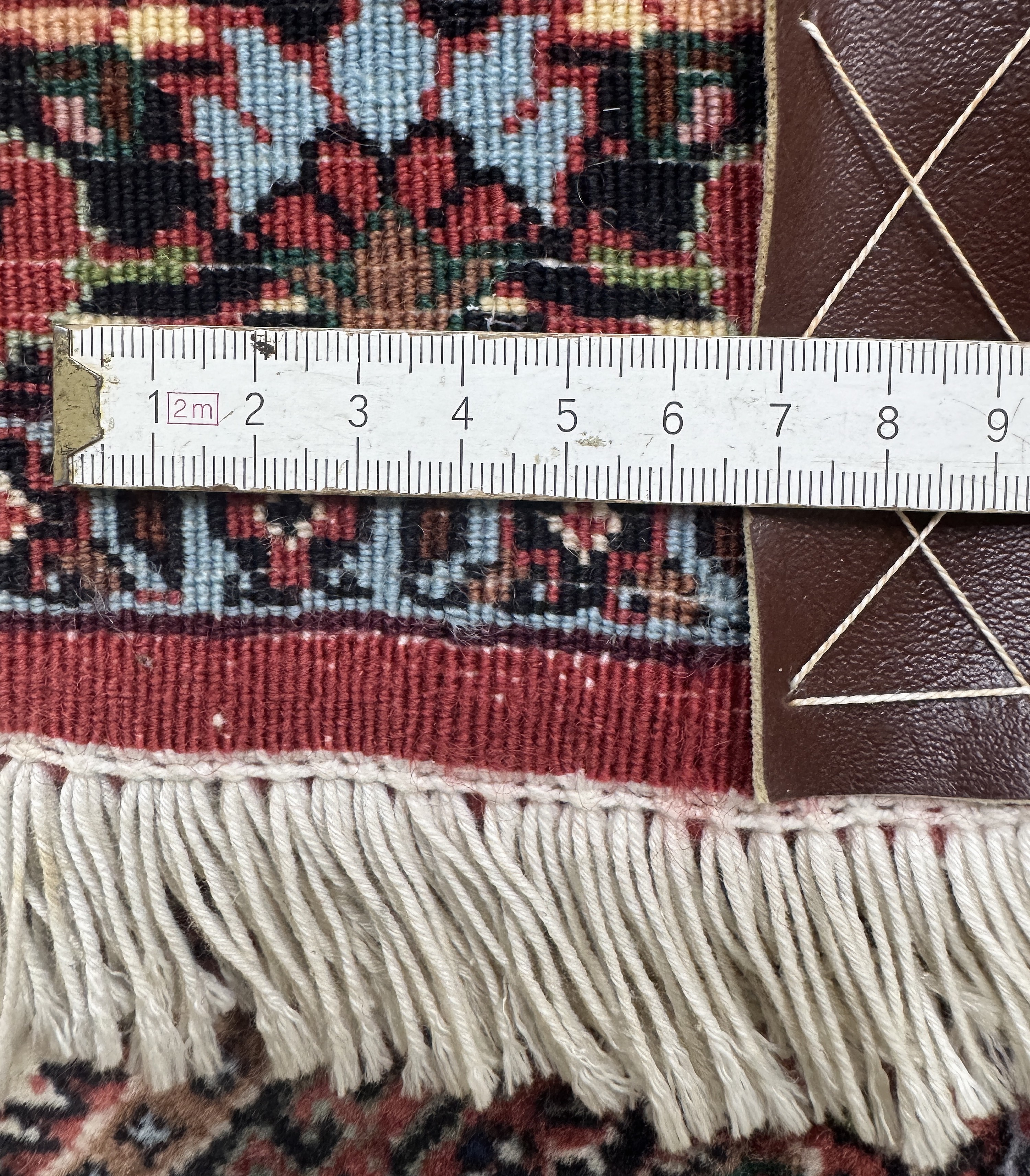 Detail h: Bidjar Kork fein, Persien, Ende 20.Jhd, Korkwolle auf Baumwolle, ca. 285 x 303 cm, EHZ: 1-2