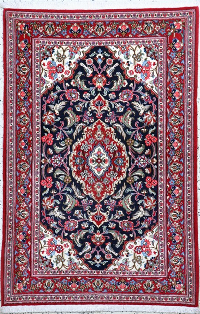 Image Ghom Kork, Persien, Neuwertig, Korkwolle, ca. 155 x 103 cm Schätzpreis: 690, - EUR