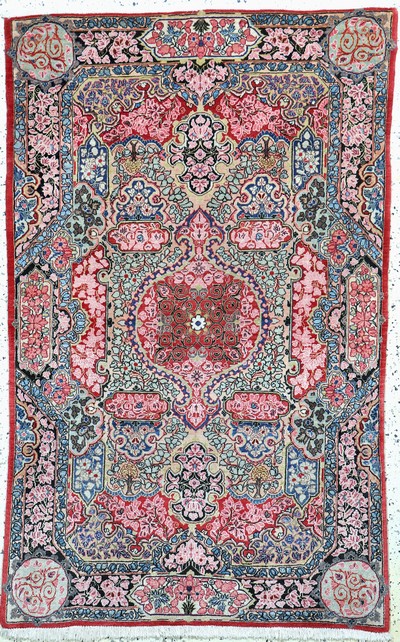 Image Ghiasabad fein, Persien, Neuwertig, Wolle auf Baumwolle, ca. 158 x 100 cm Schätzpreis: ...