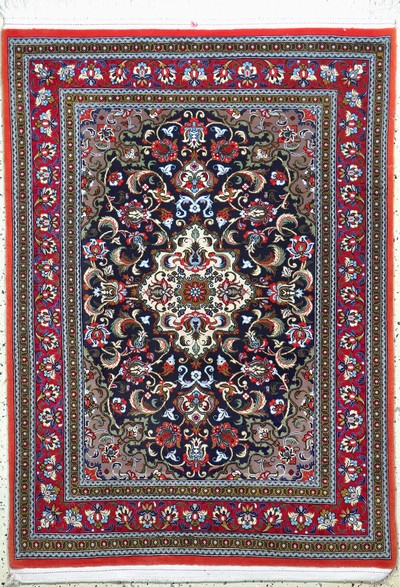 Image Ghom Kork, Persien, Neuwertig, Korkwolle, ca. 148 x 108 cm Schätzpreis: 650, - EUR