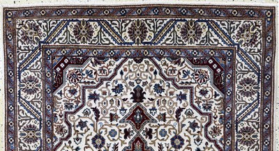 27052685a - Keschan alt, Persien, Anfang 20.Jhd, Wolle auf Baumwolle, ca. 212 x 136 cm, EHZ: 2 ...