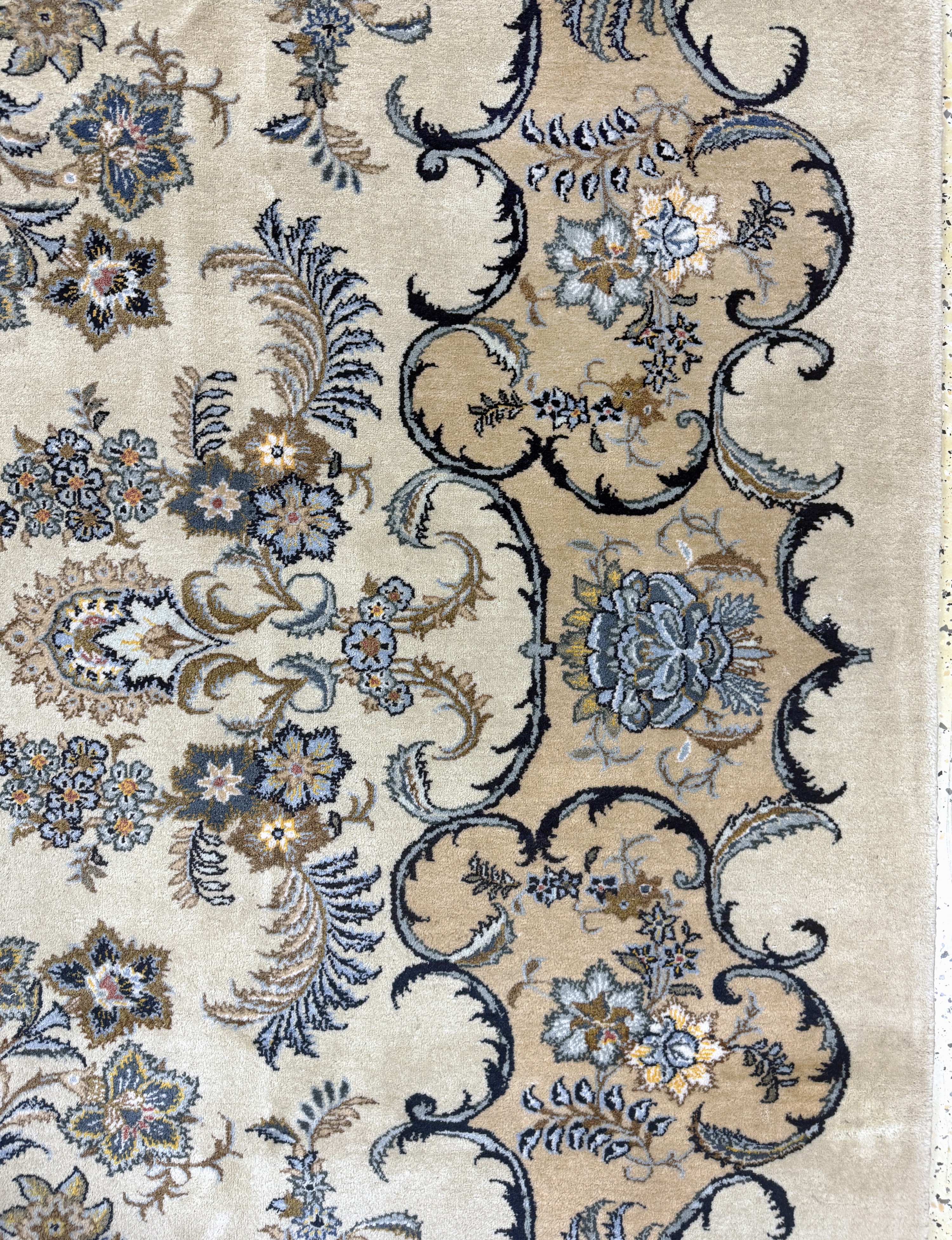 Detail f: Keschan alt, Persien, Mitte 20.Jhd, Wolle auf Baumwolle, ca. 400 x 310 cm, EHZ: 2