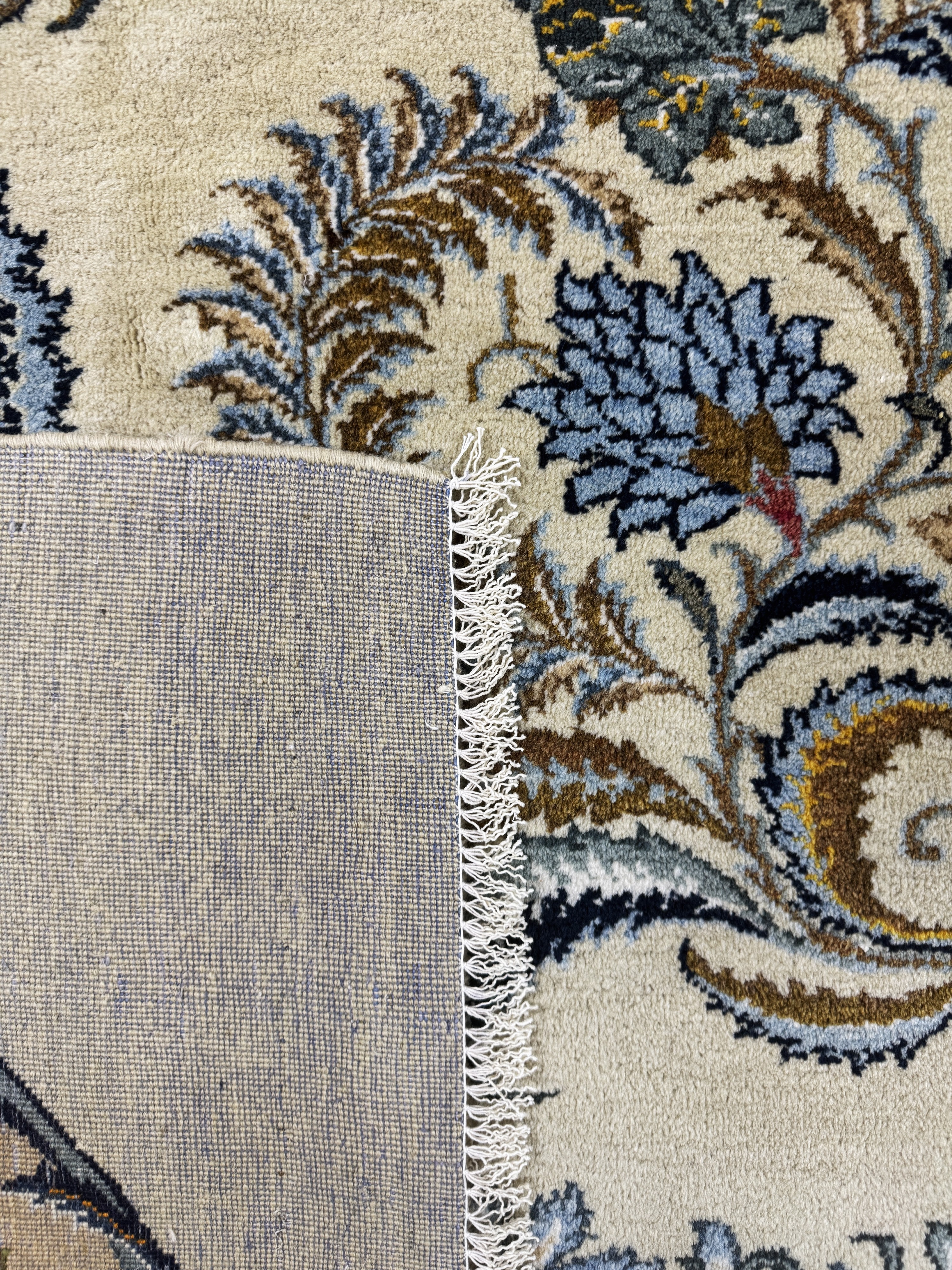 Detail k: Keschan alt, Persien, Mitte 20.Jhd, Wolle auf Baumwolle, ca. 400 x 310 cm, EHZ: 2