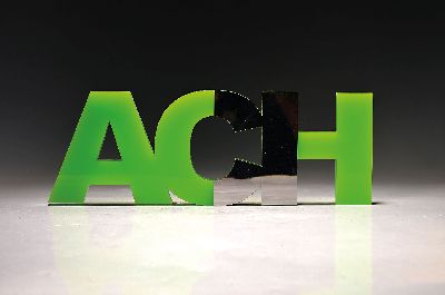 27052924k - Babak Saed, geb. 1956 Maschhad/Oran, ´ACH´, gelasertes Acrylglas, Edelstahl auf ...