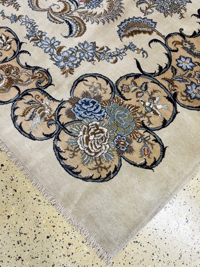 27052939a - Keschan alt, Persien, Mitte 20.Jhd, Wolle auf Baumwolle, ca. 400 x 310 cm, EHZ: 2 ...