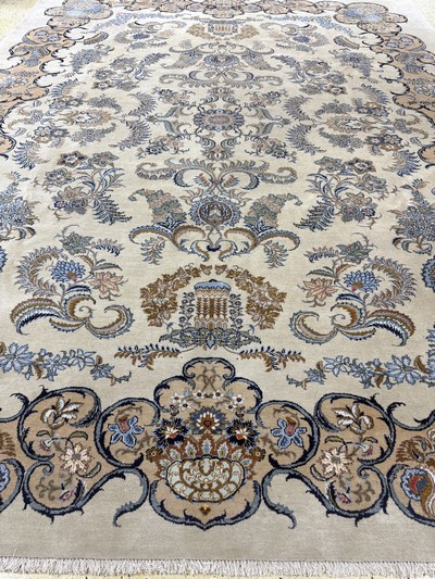 27052939j - Keschan alt, Persien, Mitte 20.Jhd, Wolle auf Baumwolle, ca. 400 x 310 cm, EHZ: 2 ...