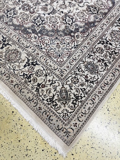 27052940a - Nain, Persien, Ende 20.Jhd, Wolle auf Baumwolle, ca. 395 x 300 cm, EHZ: 2 Schätzpreis: ...