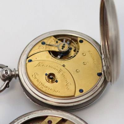 27053192d - 3 offene, englische Sterlingsilber Schlüssel- Taschenuhren und eine weitere Savonette in ...