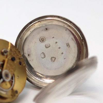 27053192g - 3 offene, englische Sterlingsilber Schlüssel- Taschenuhren und eine weitere Savonette in ...