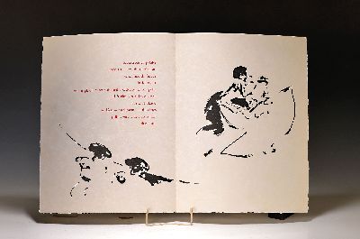 27054085k - Jean Ducasse (1939-2011) und Jean Cau, Mappenwerk: Matador, Paris, 1967, mit 20 orig. ...