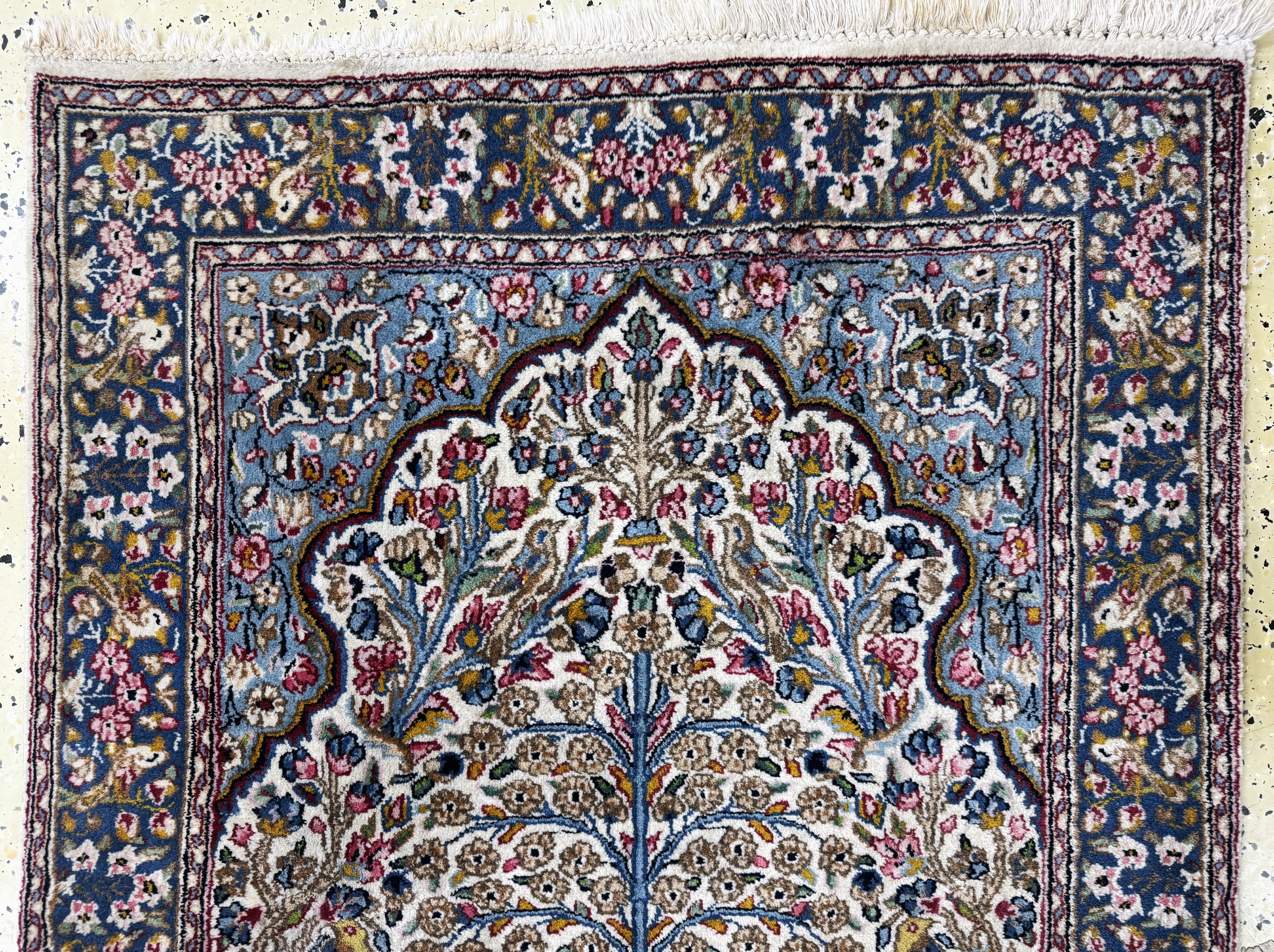Detail e: 2 Lots Kerman fein, Persien, Ende 20.Jhd, Wolle auf Baumwolle, ca. 154 x 90 cm, Reinigungsbedürftig, EHZ: 2
