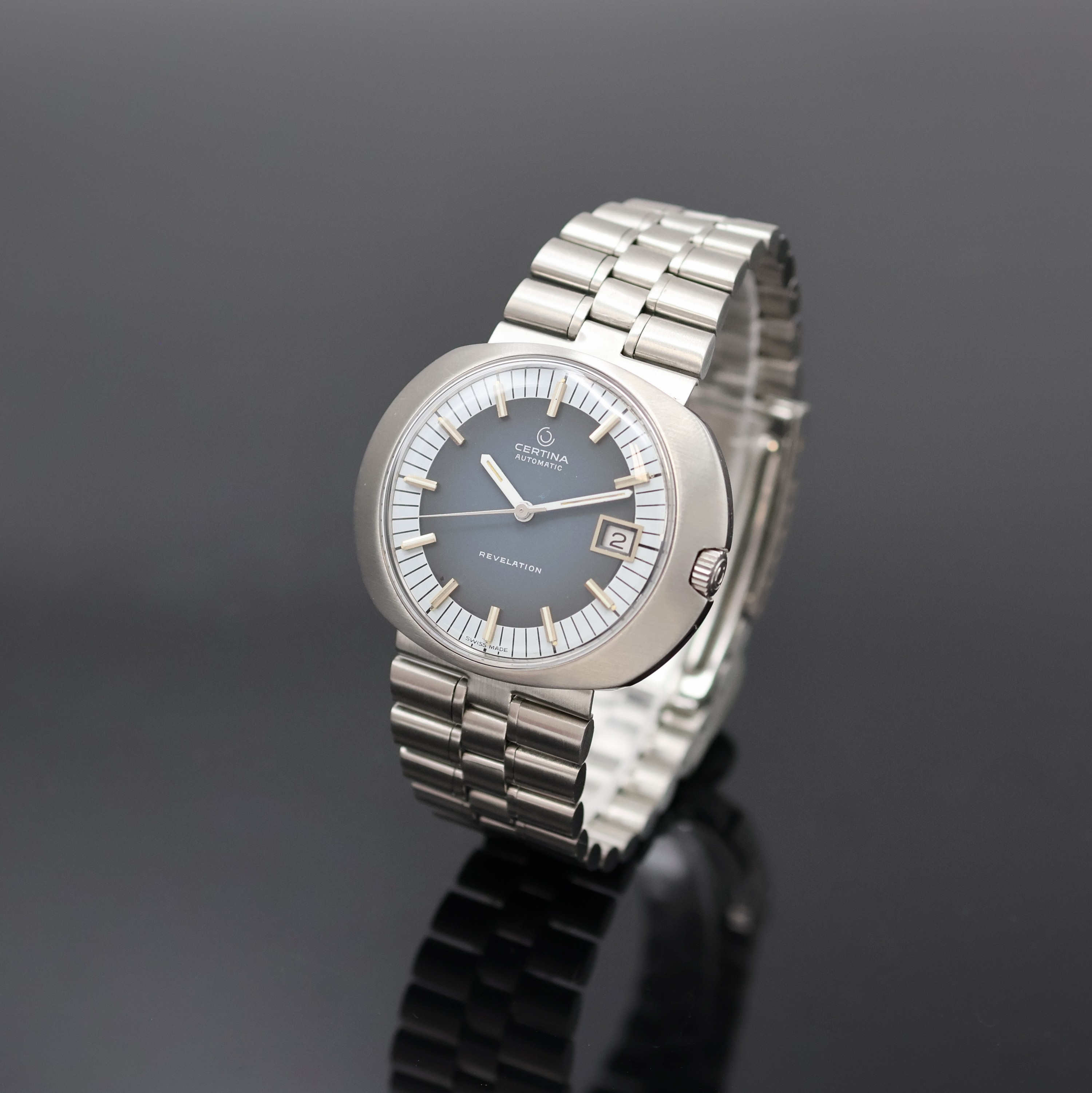 Image 27054556 - CERTINA Revelation Herrenarmbanduhr Referenz 5801 185, Schweiz um 1970, Automatik, ...