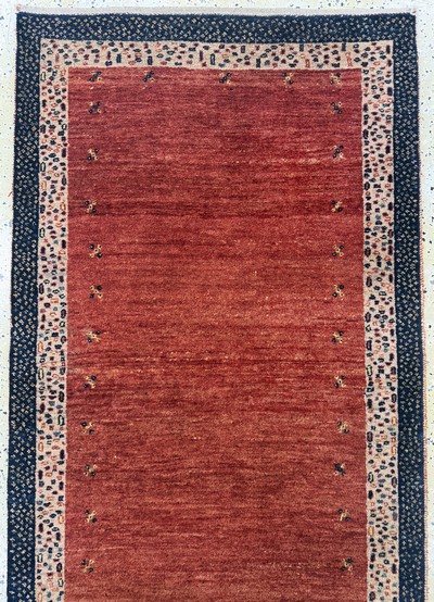 27054508a - Gabbeh fein Loribaft, Persien, Ende 20.Jhd,Wolle auf Wolle, ca. 260 x 74 cm, EHZ: 2 ...
