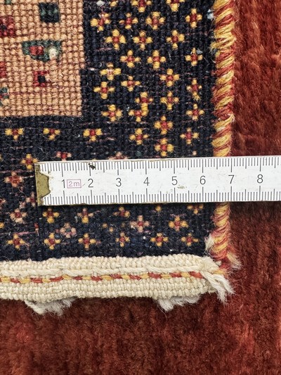 27054508d - Gabbeh fein Loribaft, Persien, Ende 20.Jhd,Wolle auf Wolle, ca. 260 x 74 cm, EHZ: 2 ...