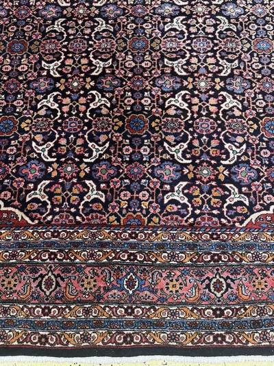 27054509c - Bidjar Kork alt, Persien, Mitte 20.Jhd, Wolle auf Baumwolle, ca. 382 x 266 cm, ...