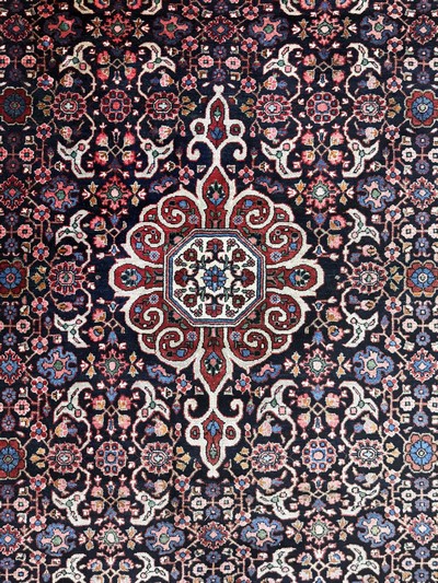 27054509d - Bidjar Kork alt, Persien, Mitte 20.Jhd, Wolle auf Baumwolle, ca. 382 x 266 cm, ...