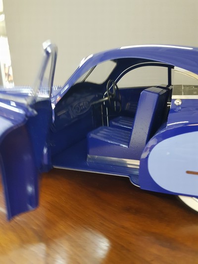 27054520d - The Blue Car, maßstabsgetreues Modell (1:7) des Talbot Lago T26, Magic Super Toys, ...