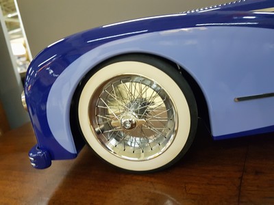 27054520f - The Blue Car, maßstabsgetreues Modell (1:7) des Talbot Lago T26, Magic Super Toys, ...