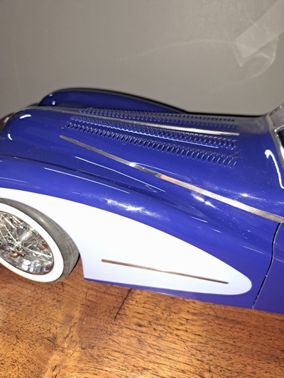 27054520q - The Blue Car, maßstabsgetreues Modell (1:7) des Talbot Lago T26, Magic Super Toys, ...
