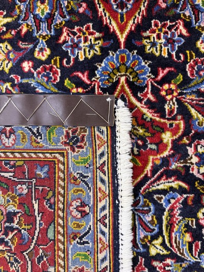 27054538f - Keschan Kork signiert, Persien, Ende 20.Jhd, Korkwolle auf Baumwolle, ca. 234 x 144cm, ...