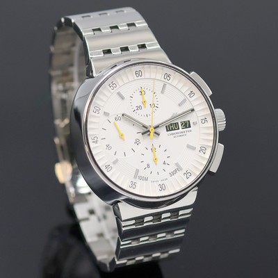 27054543b - MIDO All Dial Armbandchronograph Referenz 8360, Schweiz um 2015, Edelstahlgeh. inkl. ...