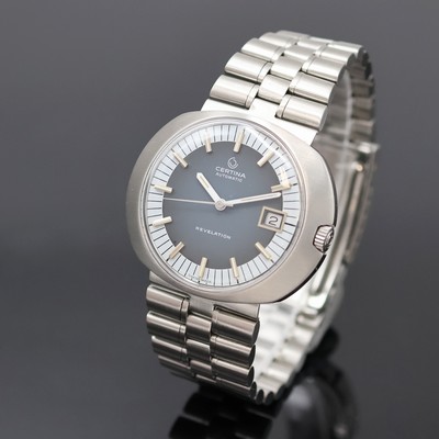 27054556a - CERTINA Revelation Herrenarmbanduhr Referenz 5801 185, Schweiz um 1970, Automatik, ...