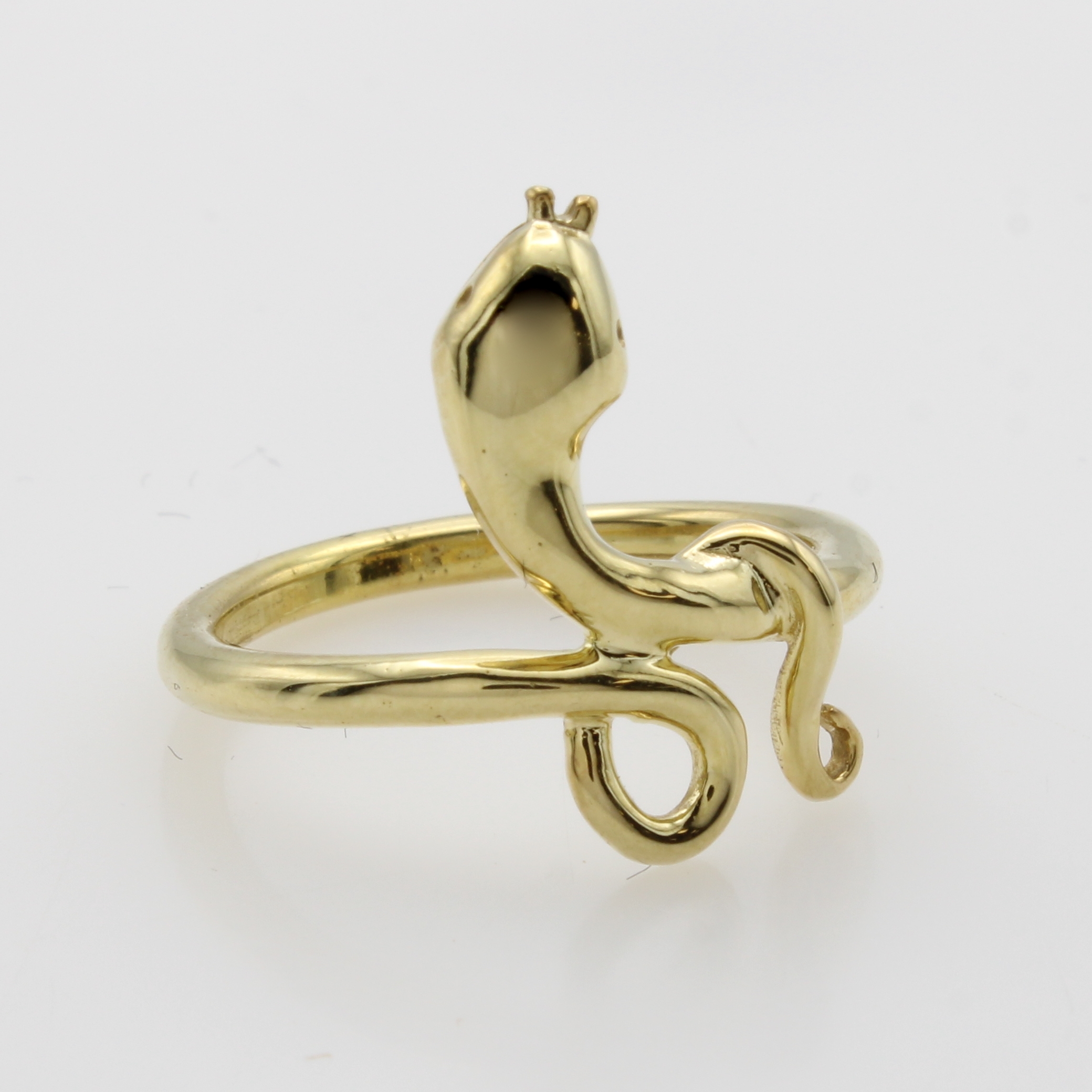 Image 27054929 - Schlangenring, GG 585/000, RW ca. 50.5