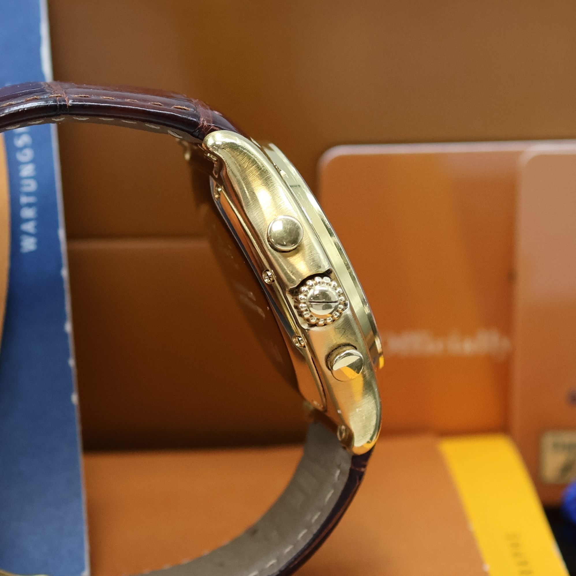 Detail c: EBEL 1911 Armbandchronograph Le Modular in Chronometerqualität Referenz 8137241 in GG 750/000, Schweiz lt. Pap. verk. 12/2000, Automatik, orig. ...