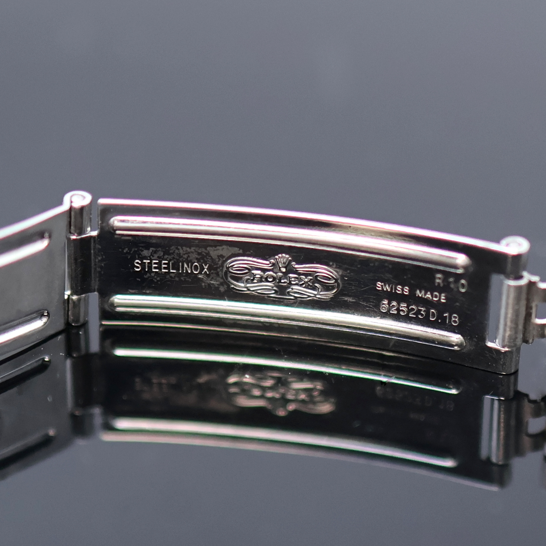 Detail f: ROLEX Datejust Damenarmbanduhr Referenz 6917, Schweiz um 1975, Automatik, Edelstahl/Gold komb. inkl. Jubileeband m. Faltschl., Boden und Krone ...