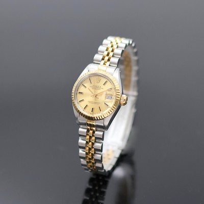 Image ROLEX Datejust Damenarmbanduhr Referenz 6917, Schweiz um 1975, Automatik, Edelstahl/Gold ...