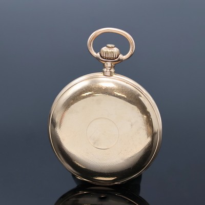 27054951b - GEBRÜDER ELLINGHAUSEN Berlin / UNION GLOCKE Savonette in RG 585/000, Schweiz um 1910, ...