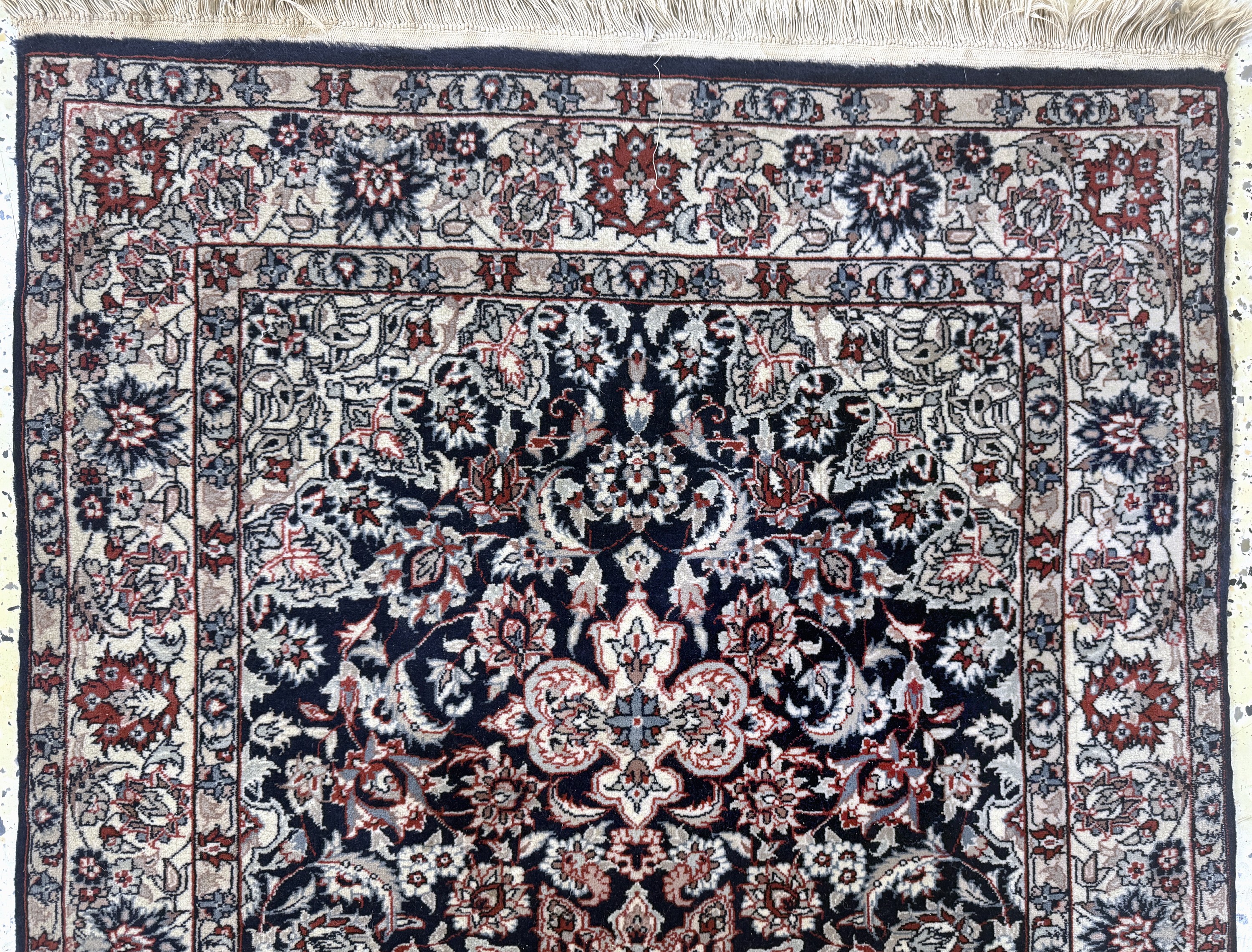 Detail a: 2 Lots Indische Teppiche, Indien, Ende 20.Jhd, Wolle auf Baumwolle, ca. 153 x 95 cm, EHZ: 2