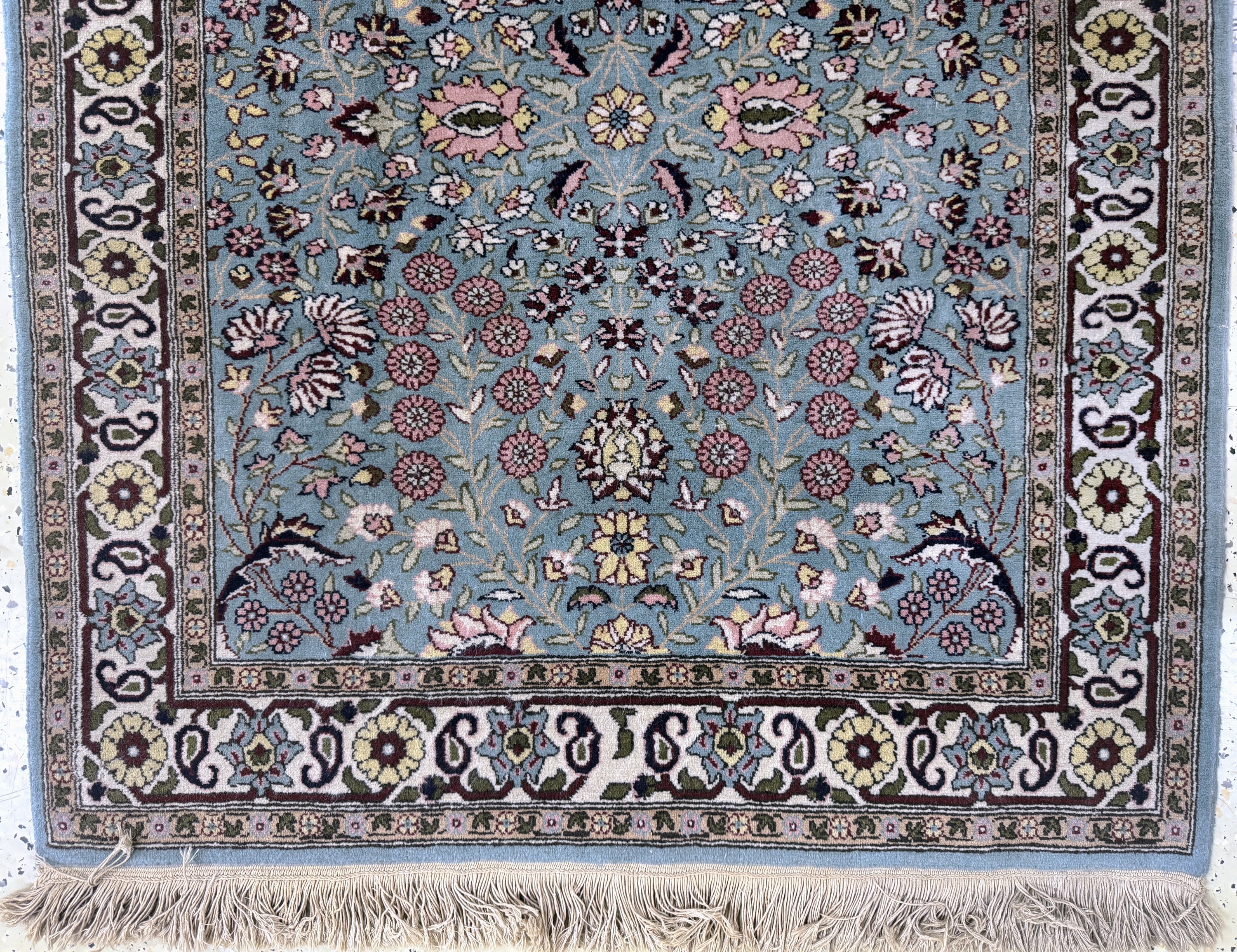Detail f: 2 Lots Indische Teppiche, Indien, Ende 20.Jhd, Wolle auf Baumwolle, ca. 153 x 95 cm, EHZ: 2